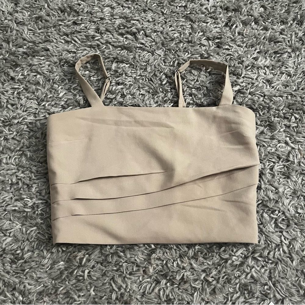 Abercrombie and Fitch Tailored Squareneck Set Top